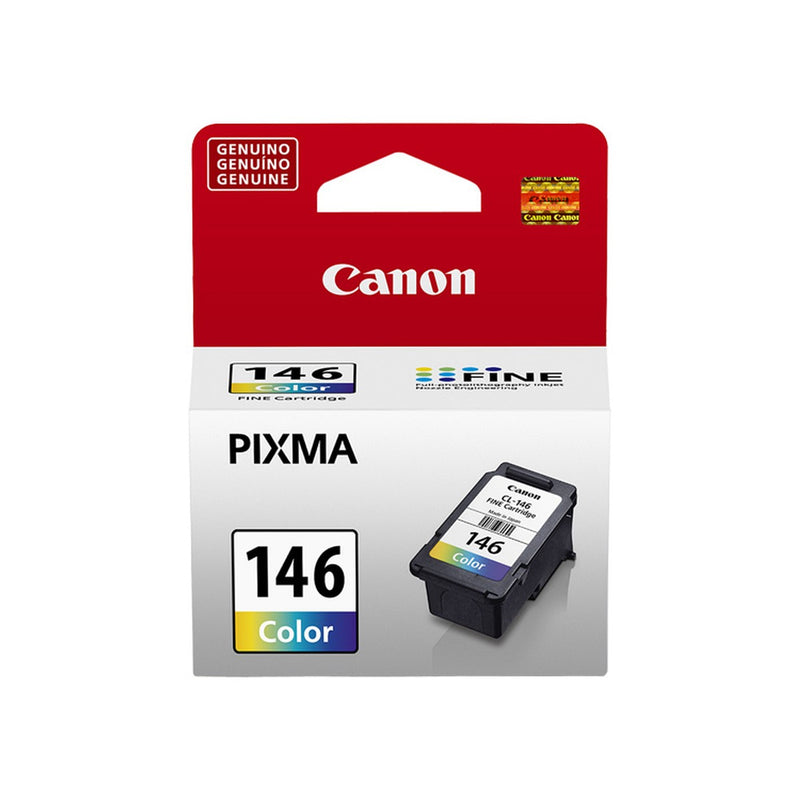Cartucho de Tinta Canon CL-146 Tricolor (Pixma MG2410/MG2510)