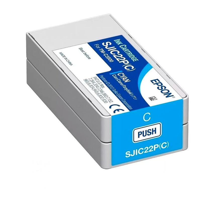 Cartucho de Tinta Epson C33S020581 Cian DURABrite Ultra (ColorWorks C3500)
