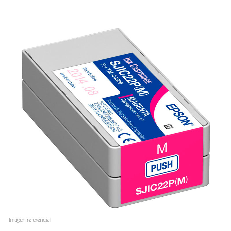Cartucho de Tinta Epson C33S020582 Magenta DURABrite Ultra (ColorWorks C3500)