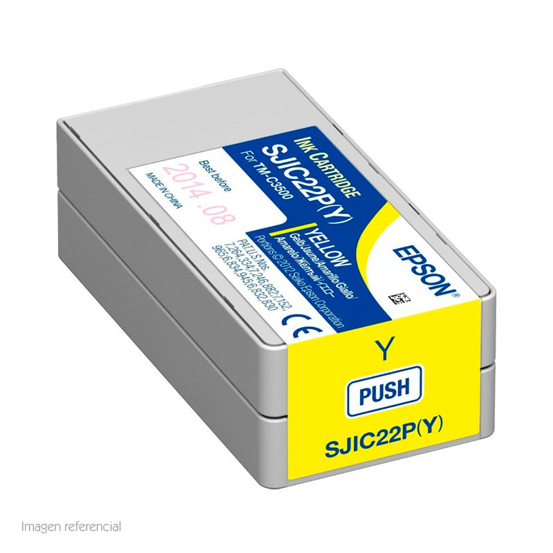 Cartucho de Tinta Epson C33S020583 Amarillo DURABrite Ultra (ColorWorks C3500)