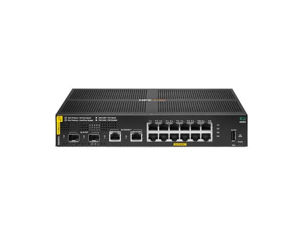 Switch HPE Aruba 6000, 12 puertos Gigabit Class 4 PoE