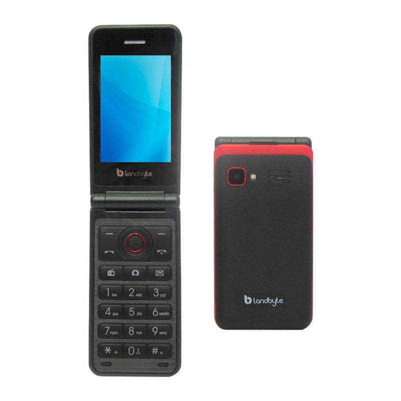 Teléfono Celular Básico LandByte LT2030 2G 2.4" (Dual SIM, Bluetooth, Linterna)