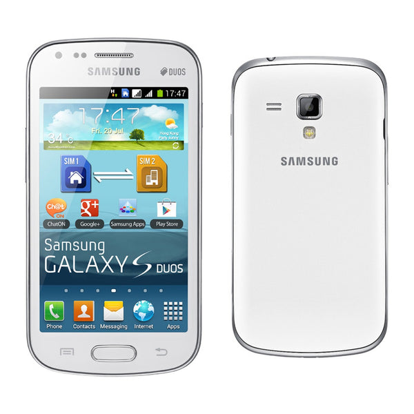 Smartphone Samsung Galaxy S Duos S7562 4" (Android 4.0, Dual SIM, Cámara 5MP)