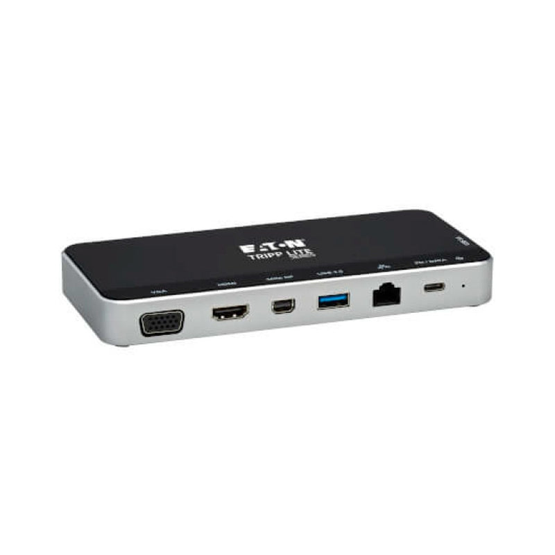 Docking Station USB-C Tripp-Lite U442-DOCK16-B Triple Monitor 4K (HDMI, mDP, VGA, RJ45, PD 60W)