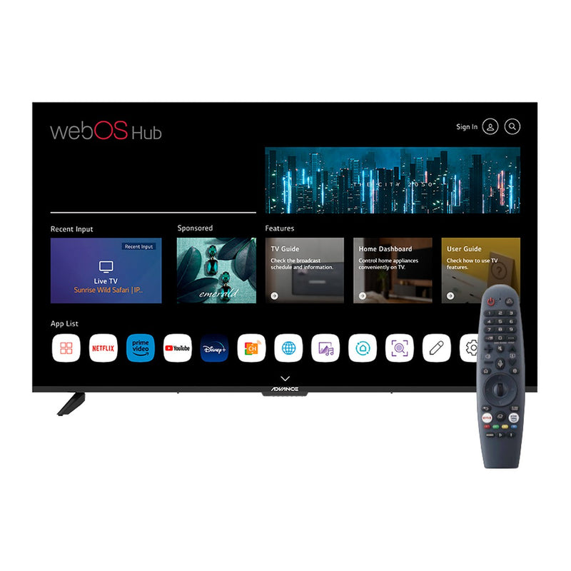 Smart TV Advance WADV32FHPE 32" Full HD (webOS, Wi-Fi, Bluetooth, 3 HDMI)