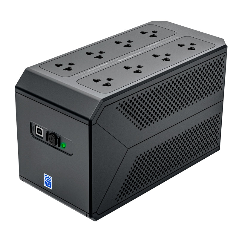 UPS Interactivo Elise Power Box PBOX-850 850VA/480W (8 Tomas)