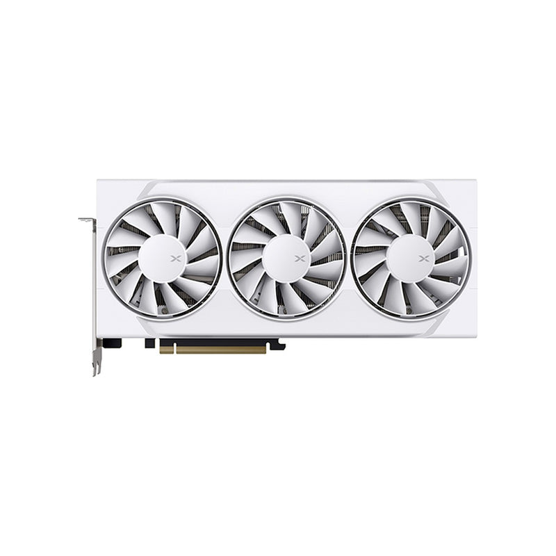 Tarjeta de Video XFX Swift Radeon RX 9060 XT OC White Triple Fan 16GB (GDDR6, PCIe 5.0)