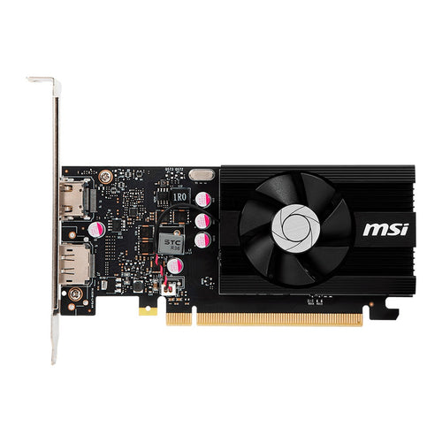 Tarjeta de Video MSI GeForce GT 1030 Low Profile OC 4GB DDR4 (PCIe 3.0)