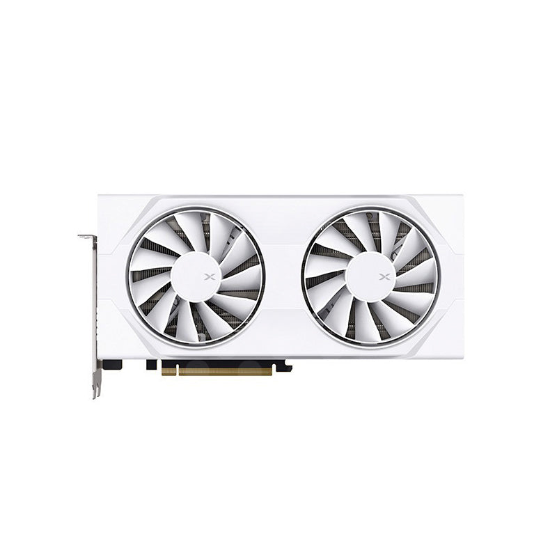 Tarjeta de Video XFX Swift Radeon RX 9060 XT OC White Gaming 8GB (GDDR6, PCIe 5.0)