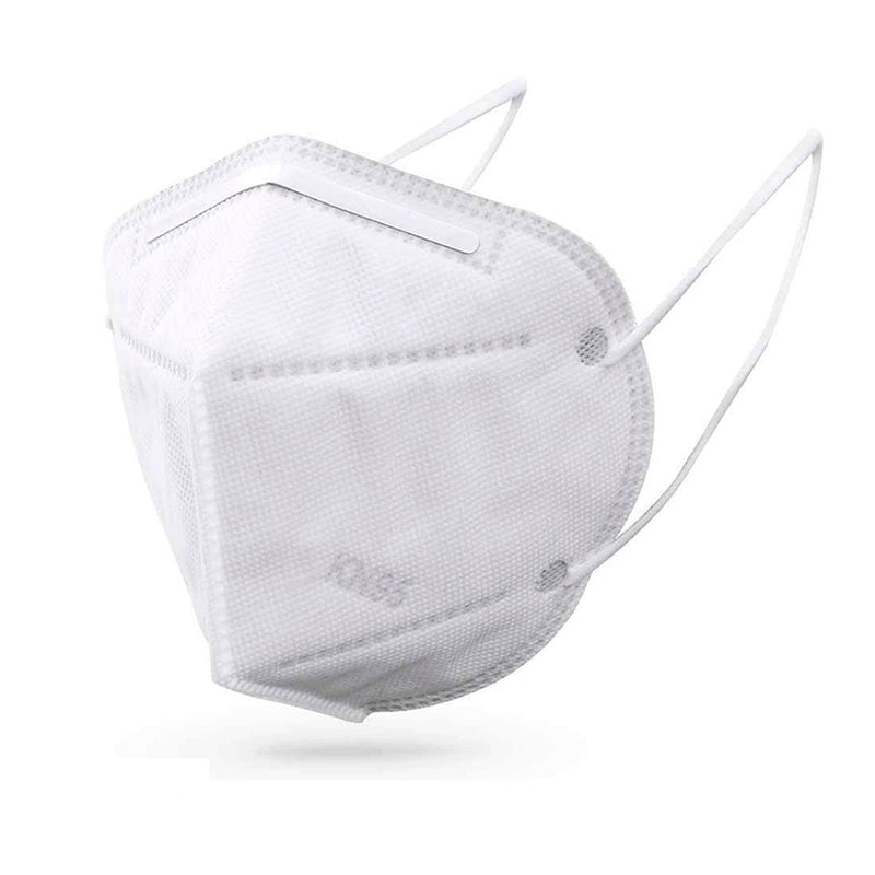 Mascarilla Protectora KN95 Blanca (Caja x 40 Unidades, Filtración 95%)